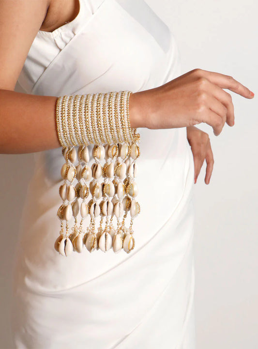 Shells Dangle Hanging Kaleera Bangles