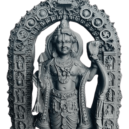Ram Lalla Statue Idol Shree Ram Ayodhya Temple Shri Ram Lalla Idol - JAI HO INDIA
