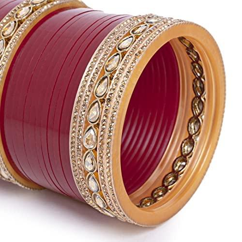 Bridal Chooda Wedding Bangles Set Punjabi Wedding Chuda Set For Indian Wedding - JAI HO INDIA