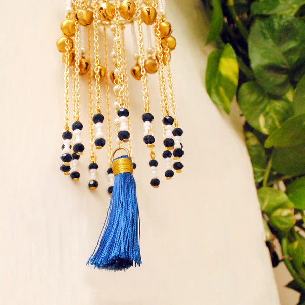 Traditional Ghungroo Bells Blue Bridal Kaleera