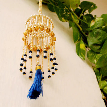 Traditional Ghungroo Bells Blue Bridal Kaleera