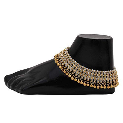 Traditional Bridal Anklets Payal With Bells