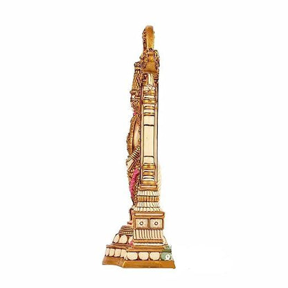 Tirupati Balaji Statue Balaji Idol Decorative Showpiece 8 inches - JAI HO INDIA