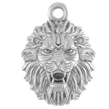 Narsimha Lion Sterling Silver Pendant - JAI HO INDIA