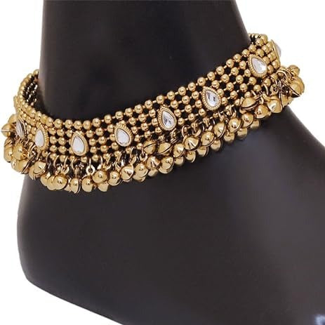 Beatiful Bridal Anklets Payal With Bells