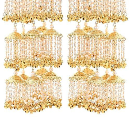 Long Heavy Bells Ghungroo Bridal Kaleeras Wedding Bangle Charms Bridal Punjabi Kalira For Indian Wedding - JAI HO INDIA