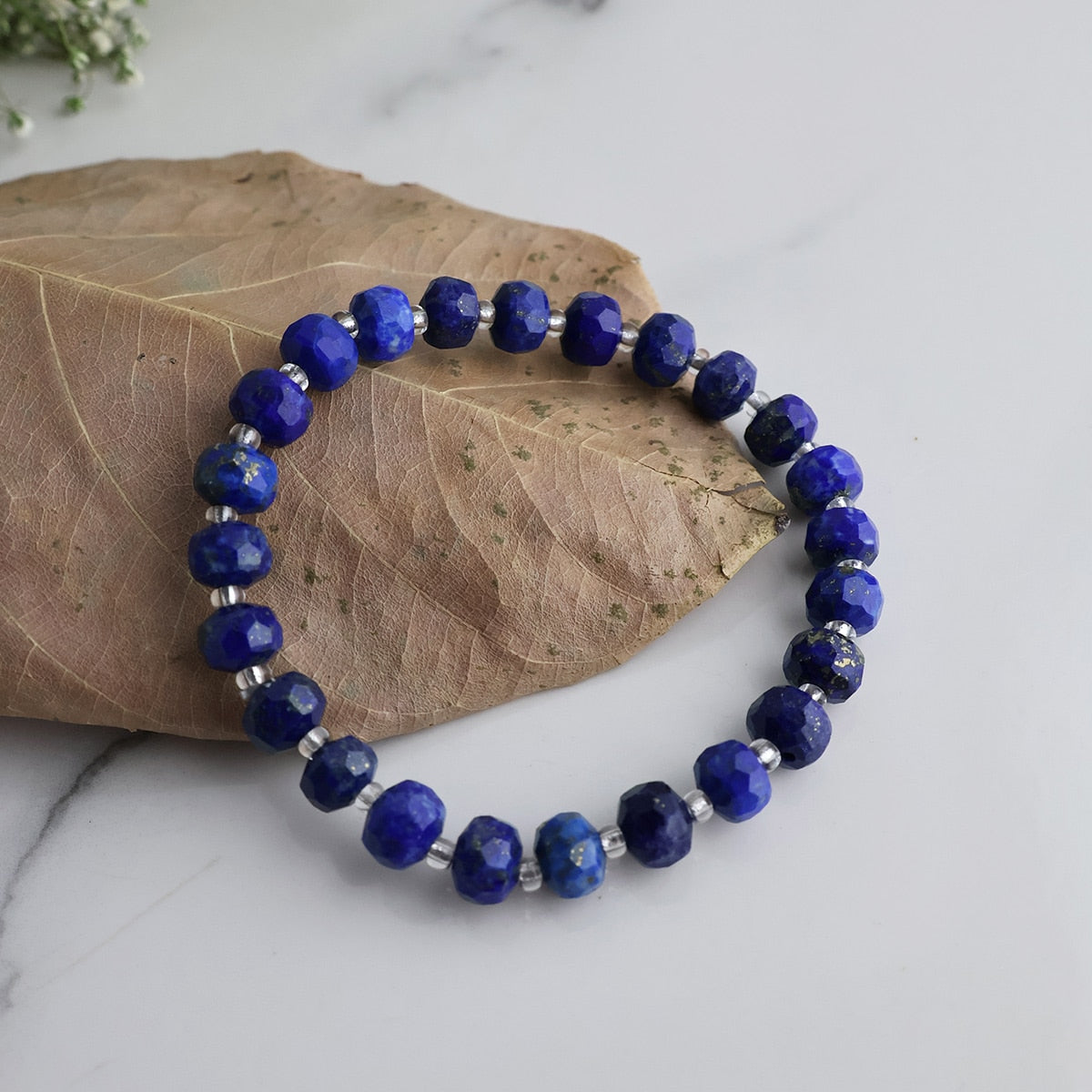 Lapis Lazuli Beads Bracelet