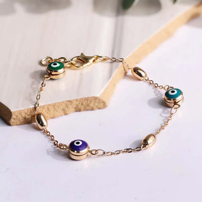 Evil Eye Bracelet With Charm