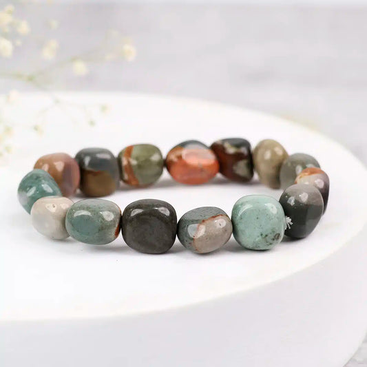 Polychrome Jasper Bracelet