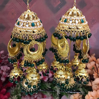 Green Bridal Kaleeras Wedding Bangle Charms Bridal Punjabi Kalira For Indian Wedding - JAI HO INDIA