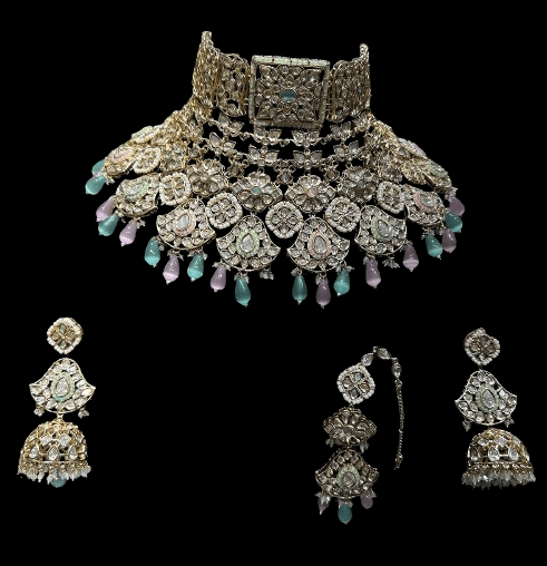 Royal Bridal Kundan Jewelry Set For Wedding - JAI HO INDIA