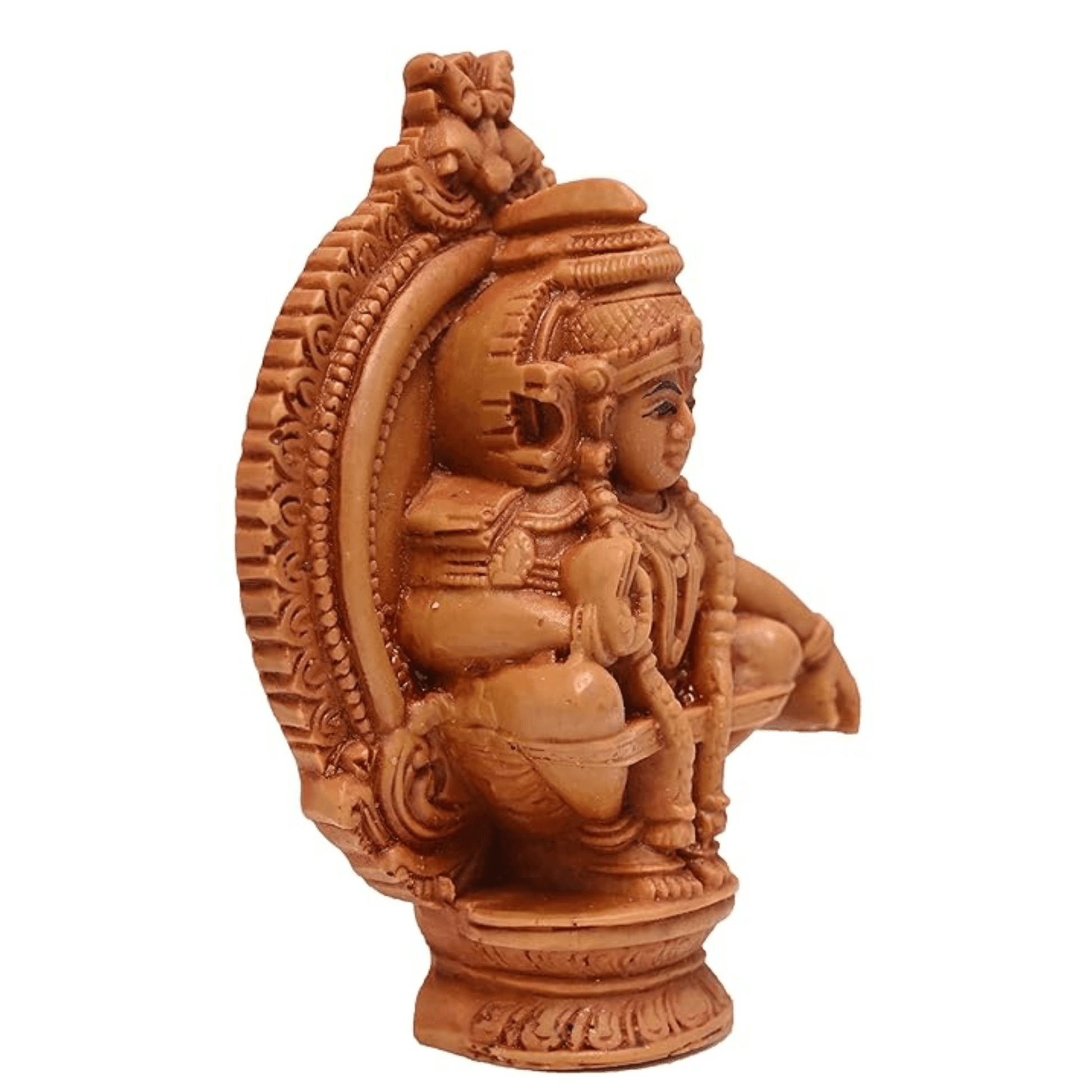 Ayappa Swamy Statue Lord Ayyappan Idol 4 inches - JAI HO INDIA