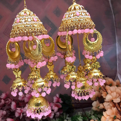 Pink Bridal Kaleeras Wedding Bangle Charms Bridal Punjabi Kalira For Indian Wedding - JAI HO INDIA