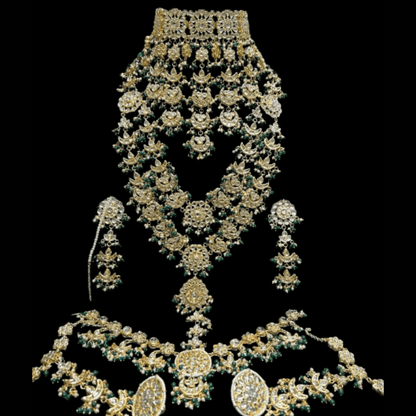 Guttapusalu Heavy Bridal Jewelry Set For Indian Wedding - JAI HO INDIA