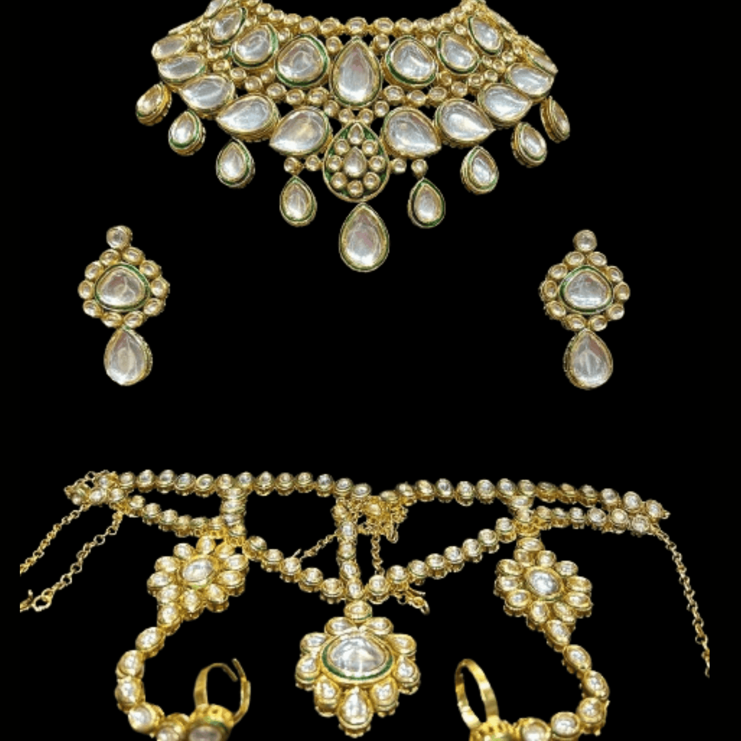 Elegant Full Bridal Jewelry Set For Indian Wedding - JAI HO INDIA