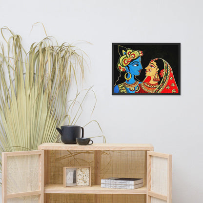 Radha Krishna Painting Print - JAI HO INDIA