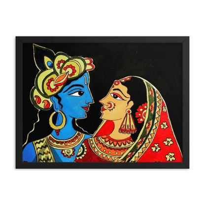 Radha Krishna Painting Print - JAI HO INDIA