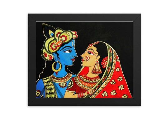 Radha Krishna Painting Print - JAI HO INDIA