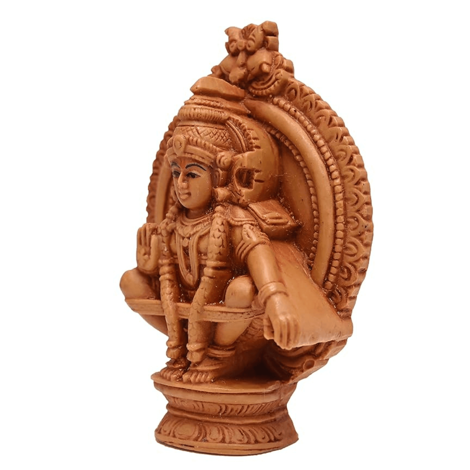 Ayappa Swamy Statue Lord Ayyappan Idol 4 inches - JAI HO INDIA